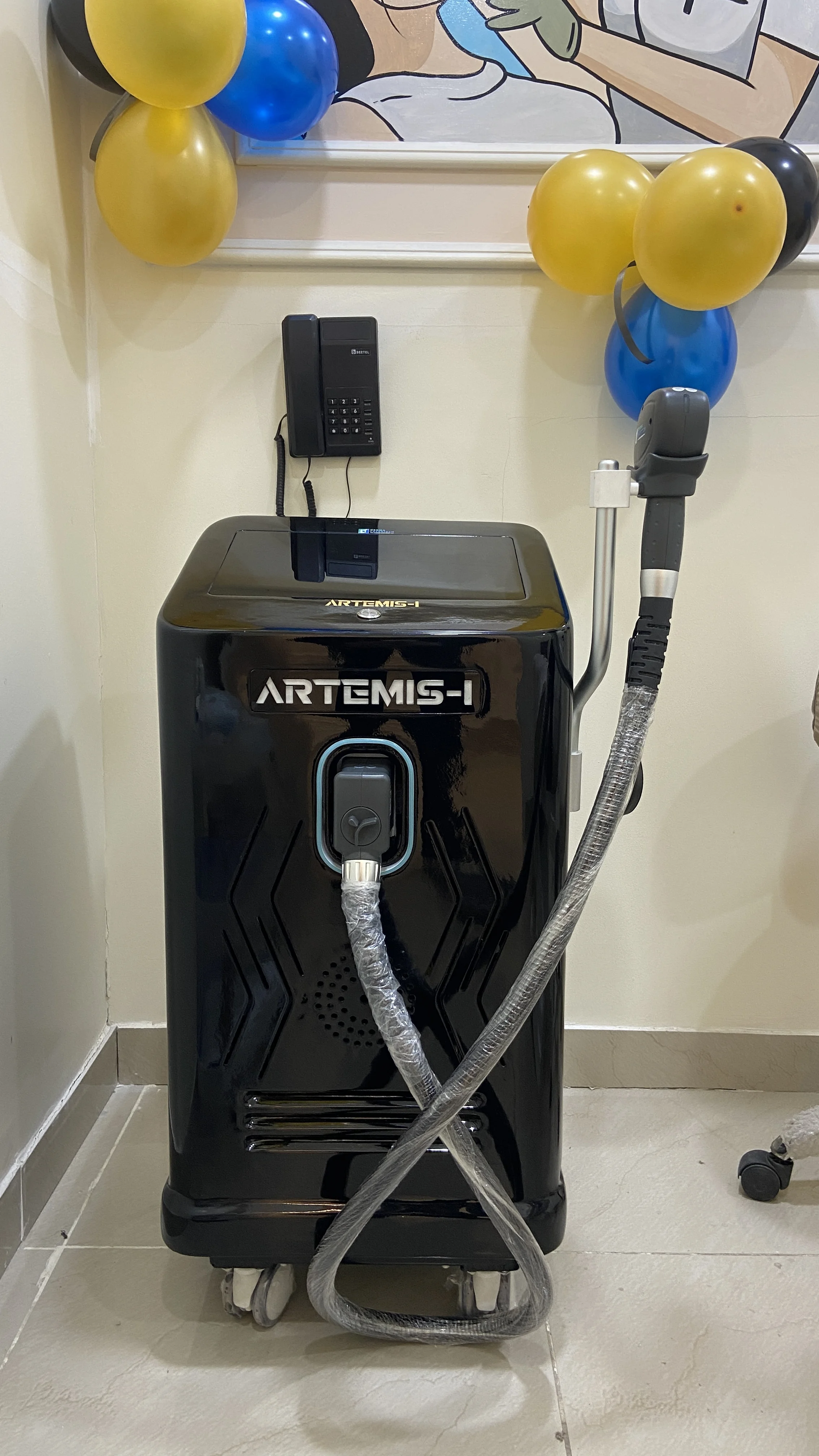 ARTEMIS diode laser machine