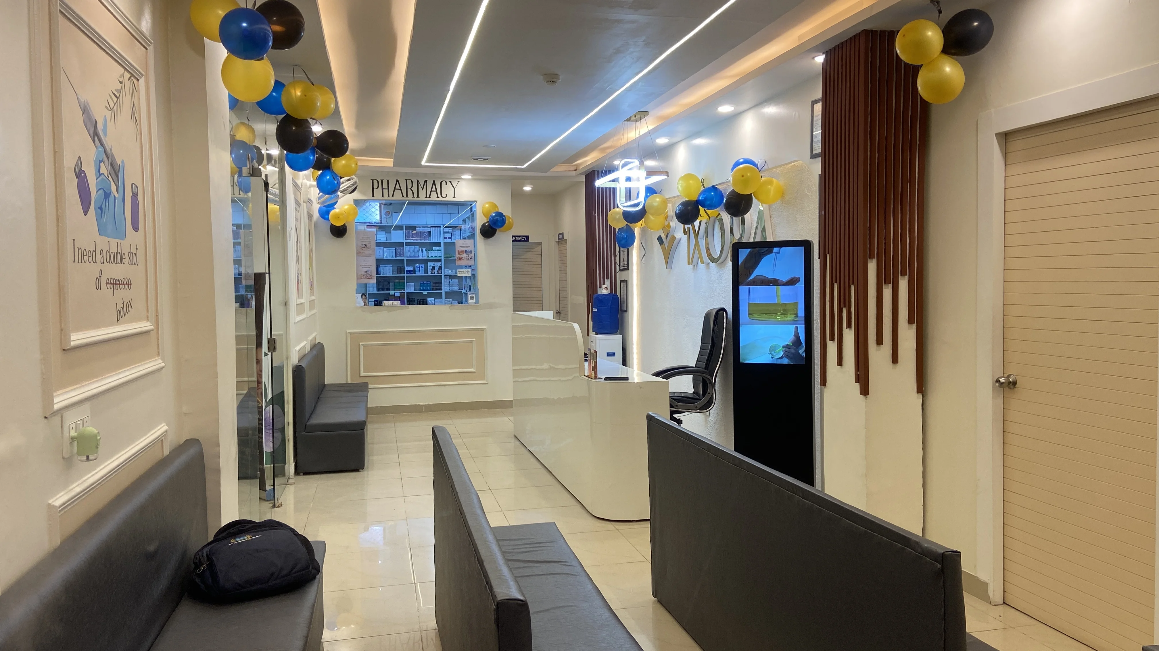 Patient waiting area at Ixora Health