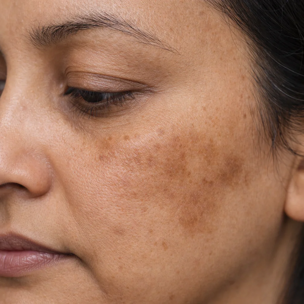 Pigmentation and uneven skin tone — treated with chemical peels at Ixora