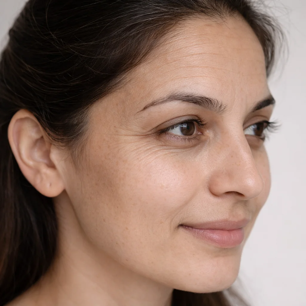 Fine lines and crow's feet — treated with Botox and dermal fillers at Ixora