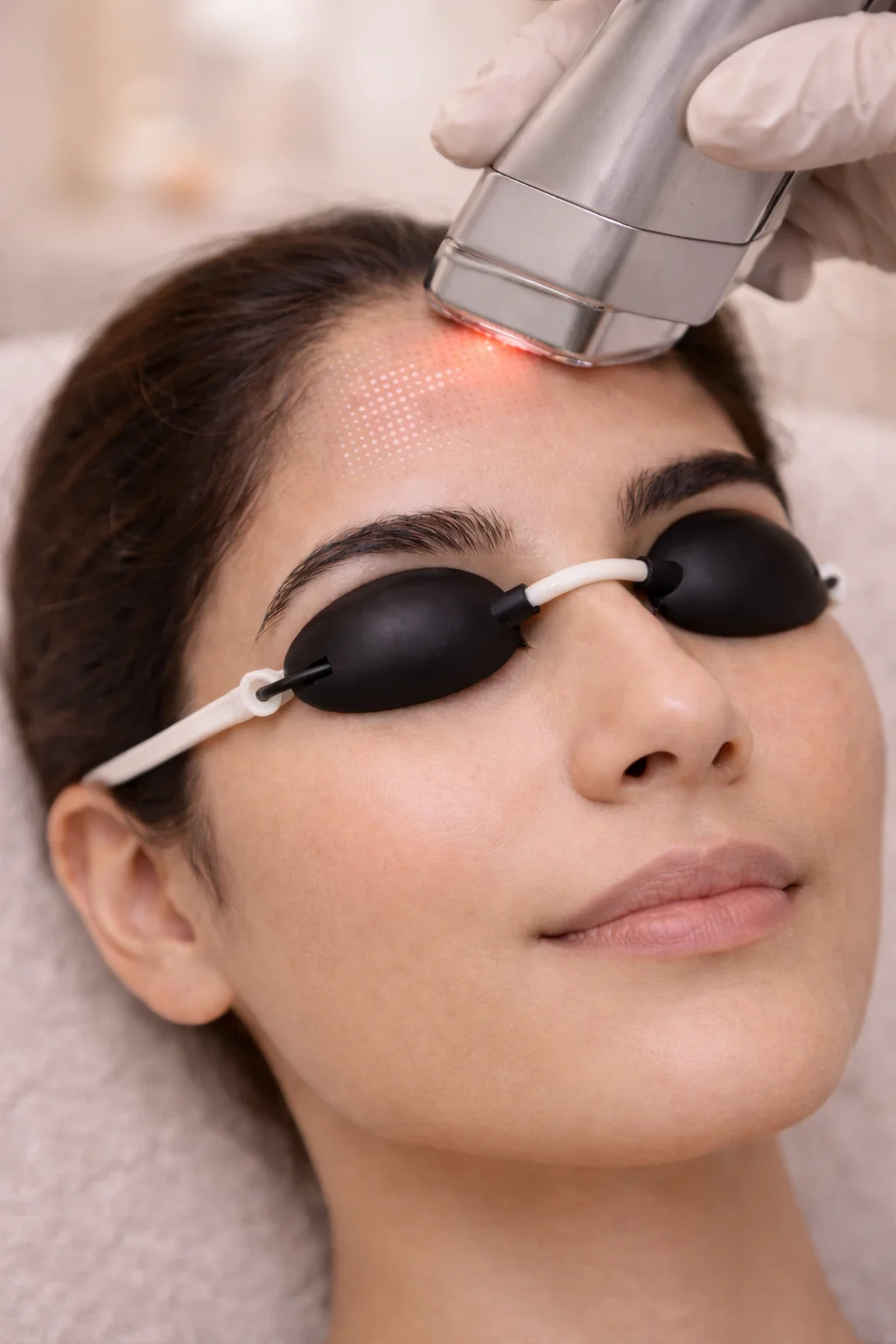 Fractional laser for skin resurfacing and acne scar treatment